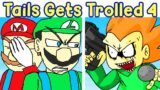 Friday Night Funkin': Tails Gets Trolled V4 Full Update Revamp (Pico, Mario, Luigi, Silver) FNF Mod