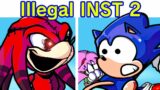 Friday Night Funkin' VS Illegal Instruction V2, CANCELLED BUILD (FNF Mod) (Knuckles/Sonic/Sonic.exe)