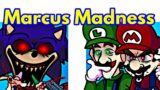 Friday Night Funkin' VS Marcus Madness / Super Mario Bros (FNF Mod/Hard/Sonic.EXE + Cover)
