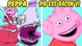 Friday Night Funkin' VS Peppa Pig.EXE FULL WEEK | Bacon Breakfast in friday (FNF MOD/Creepypasta)