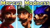 Friday Night Funkin': VS Realistic Mario, Luigi & Sonic.EXE [Marcus Madness/FNF Mod]