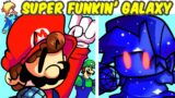 Friday Night Funkin' VS Super Funkin' Galaxy FULL WEEK + Cutscenes (Mario/Luigi/Rosalina) (FNF MOD)