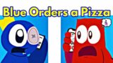 Friday Night Funkin' Vs Blue Orders a Pizza | Rainbow Friends (FNF/Mod/Roblox + Cover)