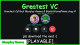 Greatest VC – Greatest Call but Me and @BambiWannaPhone sing it! | FNF COVER [+PLAYABLE]