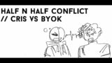 HalfnHalf Conflict // Cris vs Byok // Friday Night Funkin