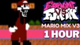 RUNNING – FNF 1 HOUR Songs (VS Mario Mix V3 Mario is Missing MARIO 85' MX Mario.EXE)