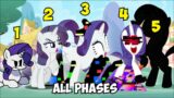 Rarity ALL PHASES – Friday Night Funkin' | My Little Pony | Pibby Rarity (FNF/MLP Mod)