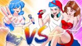 SKY VS BOYFRIEND – Battle Vs Ex FNF Mod  – Friday Night Funkin' By Rainbow Animation