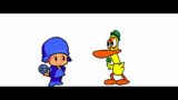 fnf chasing but pocoyo and pato sings it