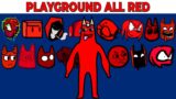 FNF Character Test | Gameplay VS My Playground | ALL Red Test #7