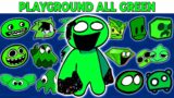 FNF Character Test | Gameplay VS My Playground | ALL Green Test #6