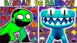 FNF Character Test | Gameplay VS My Playground | ALL Rainbow VS Garten of Banban