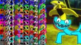 All Rainbow Friends All Colors Vs YELLOW & CYAN together | Friday Night Funkin Mod Roblox