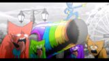 All Rainbow Friends (Ep. 15-17) x Poppy Playtime vs Dark Rainbow Friends | Huggy x FNF Animation