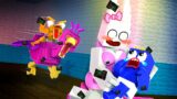 CORRUPTED RAINBOW FRIENDS 2 vs Garten Of Banban 3 & Sonic (House of Horrors) | FNF x Pibby Animation