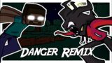 FNF Danger [Vzer Remix] (Herobrine Vs. Agoti) | Friday Night Funkin'