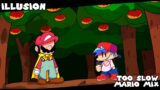 FNF Illusion – (Too Slow Mario Mix) Slowed+Reverb