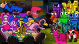 FNF Poppy Playtime Characters Vs Garten Rainbow Friends | Friday Night Funkin Mod Roblox