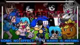 FNF – Sonic vs  8 Girls (different Mods) / 'Mario Is Missing' (Gameplay/Sonic No Effect/Music Video)