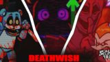 FNF VS Bear5 Retake – Death Wish [FNAF] – GOOD ENDING