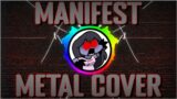 FNF VS Sky – Manifest (Metal Cover)