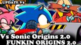 FNF | Vs Sonic Origins 2.0 (FUNKIN ORIGINS 2.0 UPDATE) | Mods/Hard/Gameplay |