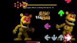 FNF x FNAF World – Fredbear vs Fredbear – Universe End