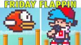 Friday Night Funkin VS Flappin Birds + Mario & Luigi (FNF MOD HARD)