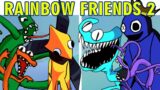 Friday Night Funkin VS Rainbow Friends Chapter 2 MIX Mid Effort + One Shot Cover (FNF MOD HARD)