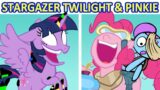 Friday Night Funkin VS Stargazer But Twilight and Pinkie Cover | My Little Pony FNF Mod
