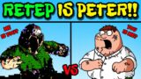Friday Night Funkin' Blackout But Pibby Retep Vs Peter | Family Guy Darkness Takeover (FNF/Pibby)