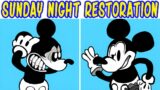 Friday Night Funkin' Sunday Night 2 Restoration | FNF Vs Mickey Mouse | Wednesday's Infidelity
