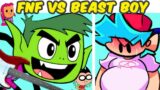 Friday Night Funkin' VS Beast Boy VS Teen Titans – Beastly Banter | FNF X Teen Titans (FNF MOD)