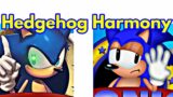 Friday Night Funkin' VS Hedgehog Harmony / Sonic (FNF Mod/Hard/Gameplay + Cover)