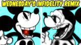 Friday Night Funkin' VS Mickey Mouse – New Wednesday's Infidelity Reanimated Remix Week (FNF MOD)