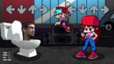 Friday Night Funkin' VS Skibidi Toilet (FNF Mod/meme)