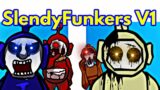 Friday Night Funkin' VS SlendyFunkers V1 FULL WEEK / Teletubbies (FNF Mod/Hard/Tinky Winky + Cover)