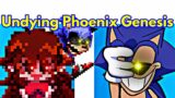 Friday Night Funkin' VS Undying Phoenix Genesis Fanmade / Sonic (FNF Mod/Hard/Gameplay + Cover)