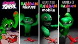 Garten of Banban 3 ALL Banban vs Jumbo Josh ORIGINAL vs FNF vs MOBILE vs FANMADE | Banban vs FNF