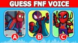 Guess Character by Their VOICE | ALL SPIDER MAN ( Friday Night Funkin)