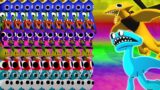 NEW ALL Rainbow Friends Chapter 2 Vs CYAN & YELLOW together | Friday Night Funkin' FNF Mod Roblox