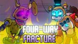 (PLAYABLE) FOUR WAY FRACTURE: SECURITY BREACH MIX | FNF, Sonic.Exe COVER | Artist Collab!!