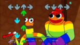 Rainbow friends fnf animation