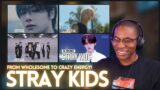 STRAY KIDS | 'DLC' & 'FNF' MV's + S-Class Studio Choom & Dance Practice REACTION