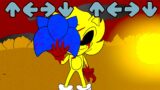 Sonic EXE 2.0 Friday Night Funkin' be like KILLS Sonic + Super Sonic – FNF
