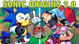 Sonic Origin v2.0 Final VS Friday Night Funkin + Funkin' Origins Update Anniversary (FNF MOD HARD)