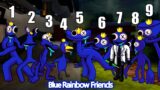 Blue Rainbow Friends All Phases – Friday Night Funkin' Mod Roblox