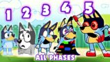 Bluey ALL PHASES | Friday Night Funkin' VS Bluey | Peppa Pig, Sonic Lord X (FNF Mods)