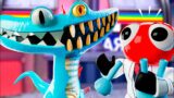 CYAN BECOMES a MONSTER?! RAINBOW FRIENDS 3D ANIMATION