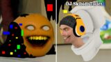 DJ Skibidi Toilet Vs  Pibby Annoying Orange Sings Sliced – Friday Night Funkin' -New Skibidi FNF Mod